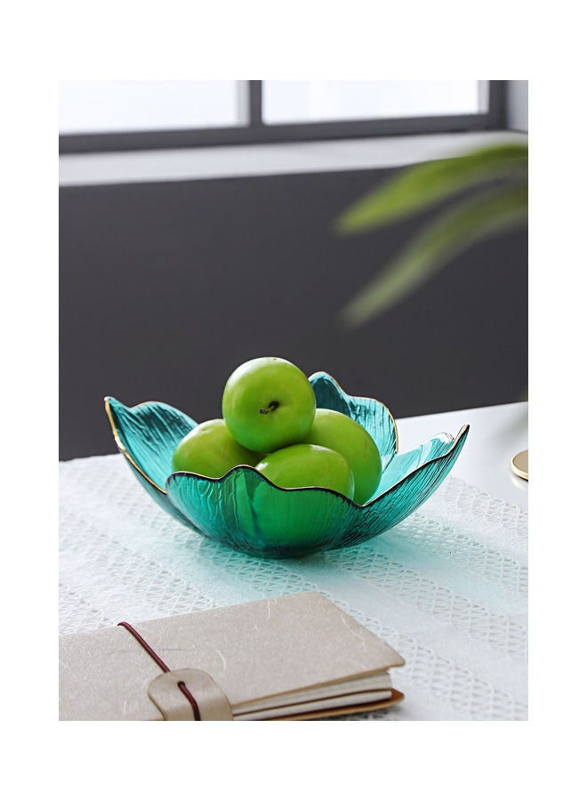 Shuer Lily Bowl Green 19.5x19.5x7.3cm - Image 1