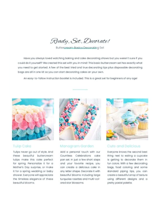 Beauenty Cake Decorating Piping Nozzle Silver 5cm - Image 3