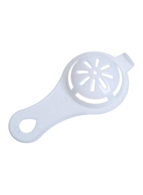 Doreen Beads Plastic Egg Yolk Separator White 12.7x6.1centimeter