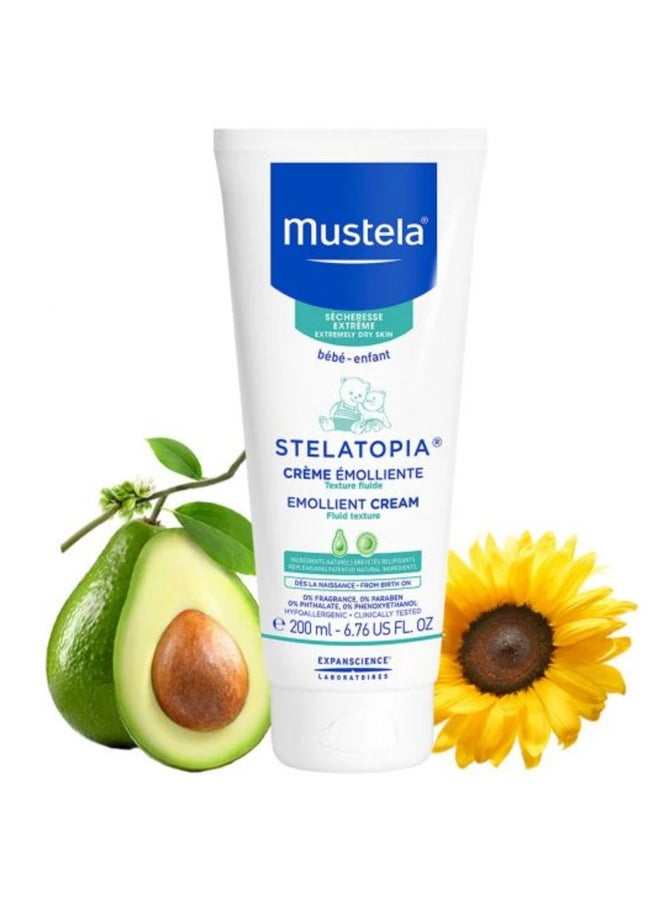 Mustela - Stelatopia Emollient Cream 200ml - Image 1