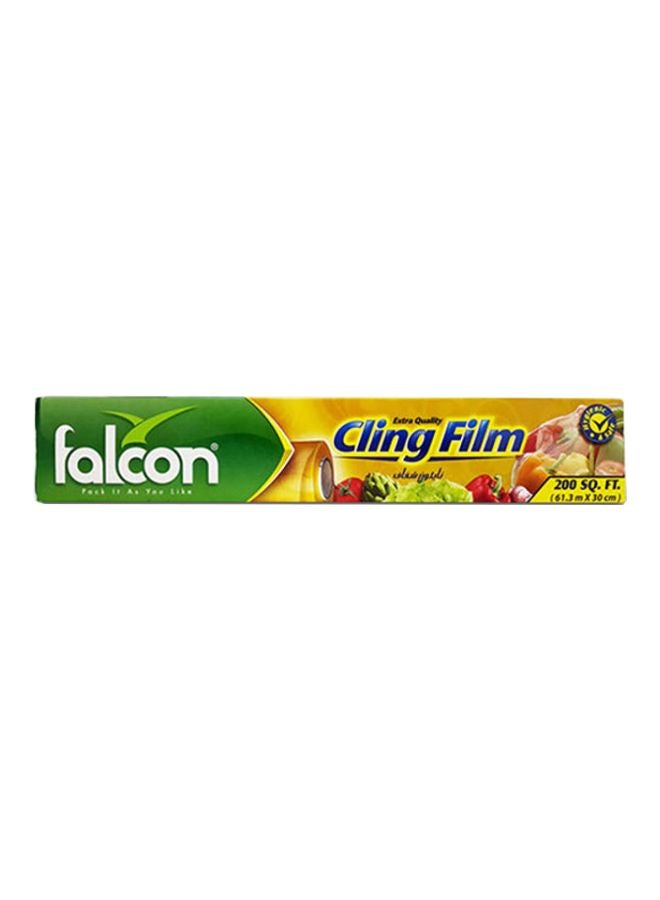Falcon Cling Film Clear 61.3x30cm - Image 1
