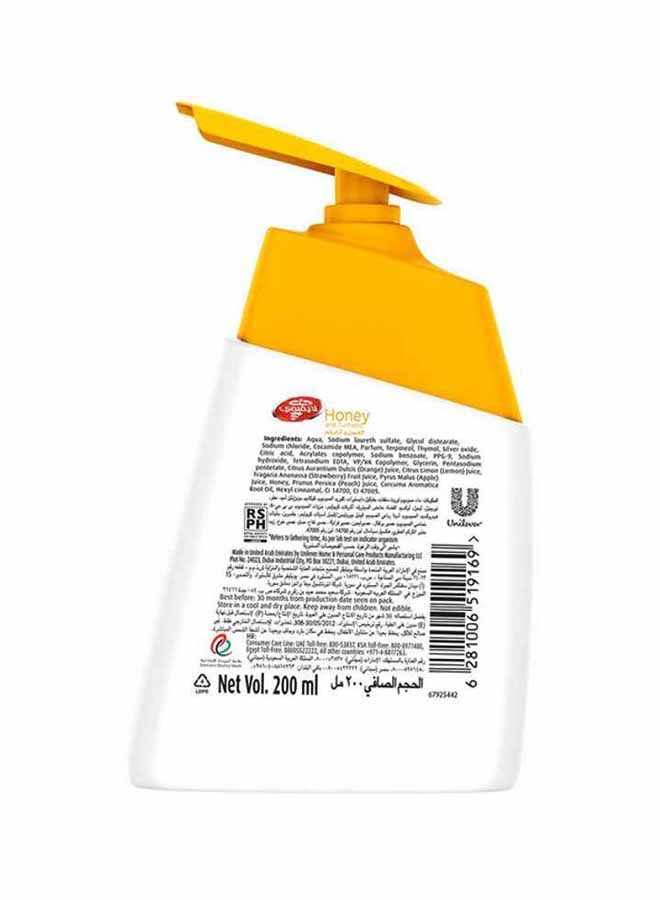 Lifebuoy Hand Wash Honey And Tumeric White/Yellow 200ml  - Image 2