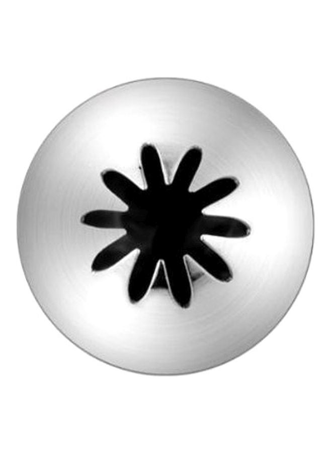 Beauenty Cake Decorating Piping Nozzle Silver 5cm - Image 1