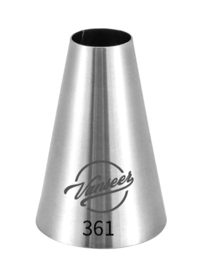 Beauenty Cake Decorating Piping Nozzle Silver 5cm - Image 1