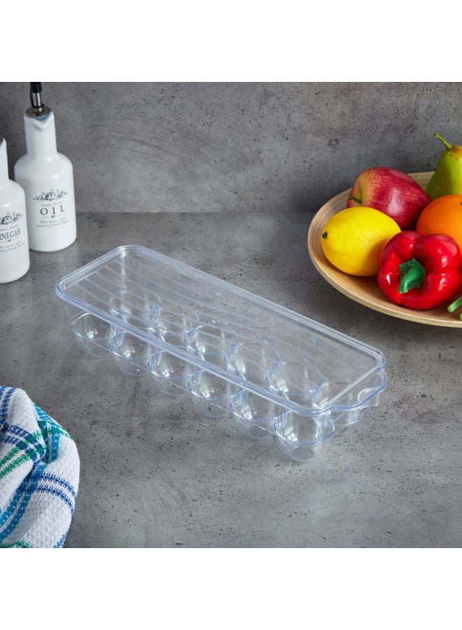 Home Box Omega Refrigerator Egg Tray Clear 32.5cm  - Image 2