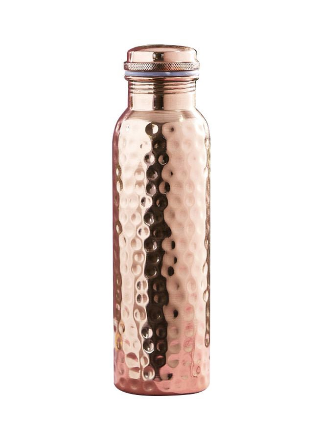Home Box Hammered Bottle Copper - Image 1