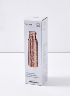 Home Box Hammered Bottle Copper  - Image 2