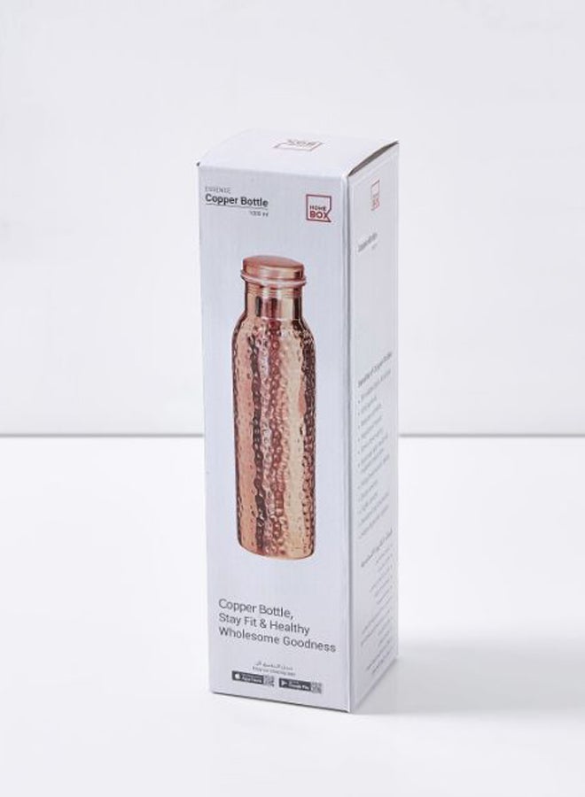 Home Box Hammered Bottle Copper - Image 2