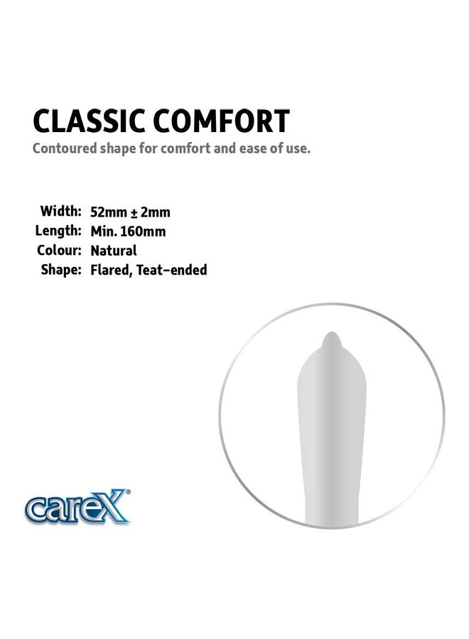 careX Pack Of 3 Classic Comfort Condoms - Image 3