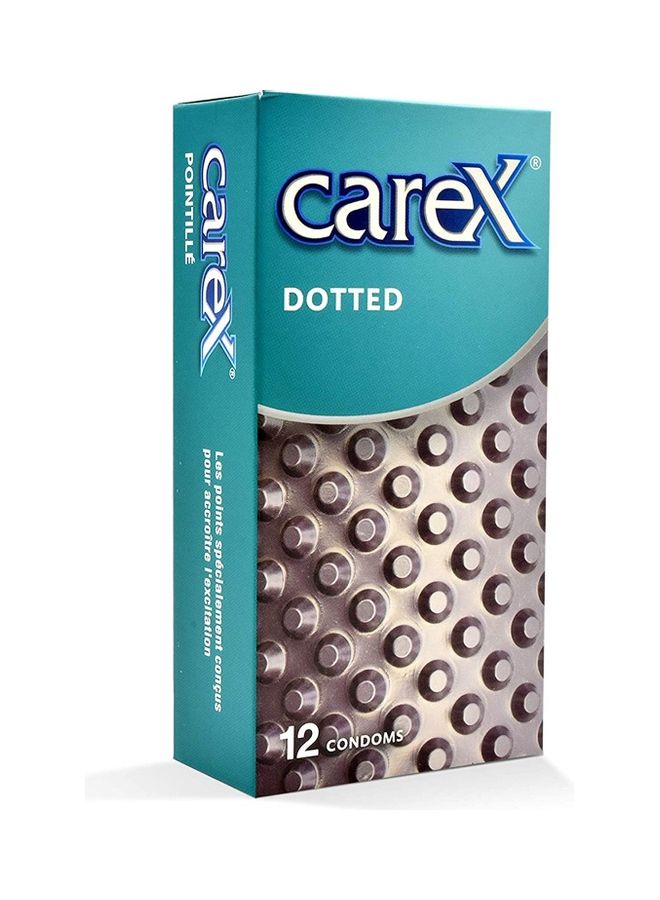 careX Pack Of 3 Dotted Condoms (36 Count) - Image 2
