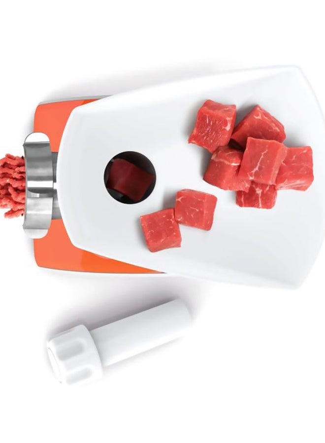 BOSCH - Compact Power Meat Mincer 1600W 1600.0 W MFW3630I Orange/White - Image 1