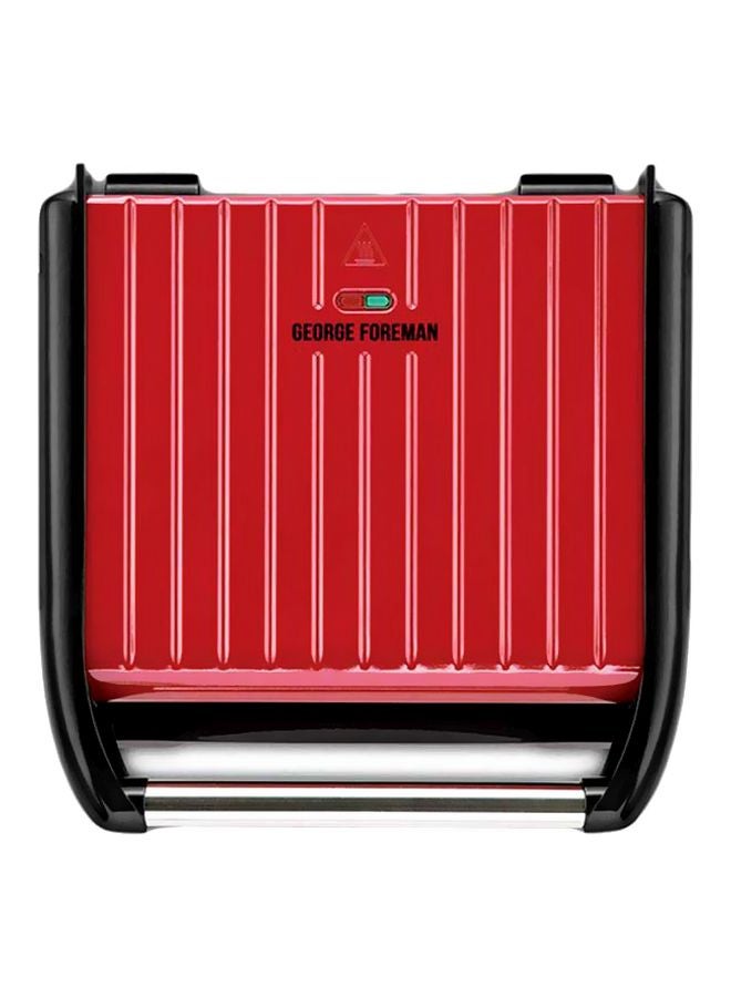 Russell Hobbs - Electric Indoor Grill Large With Cord storage for Home & Office Use, Stainless Steel Family Grill 1850 W 25050 Red/Black - Image 1