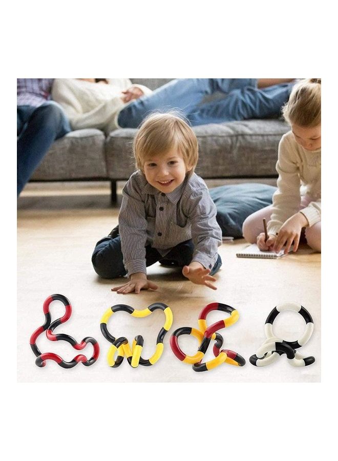5-Piece Sensory Tangles Fidget Twist Toy  - Image 5