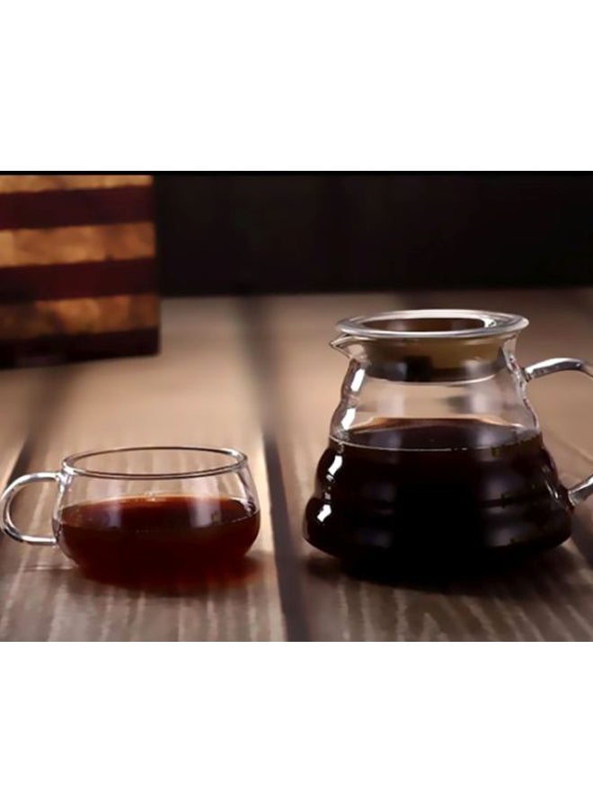 Beauenty Style Coffee Teapot Clear/Brown 12x15x7.5cm - Image 4