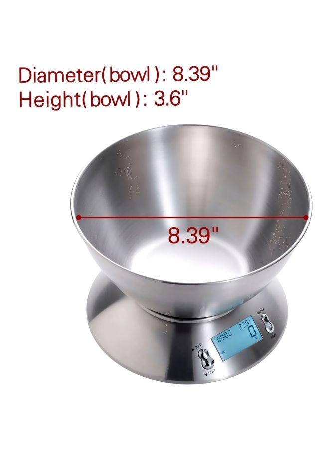 CAMRY Electronic Kitchen Scale Silver 0.3grams - Image 5