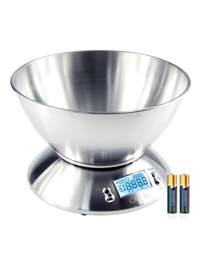 CAMRY Electronic Kitchen Scale Silver 0.3grams - Image 3