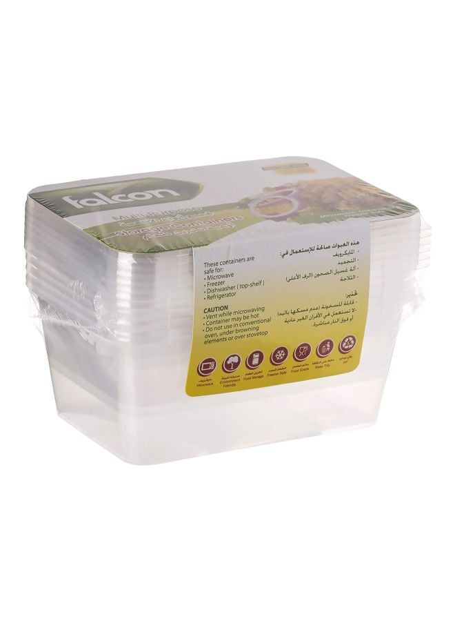 Falcon Multi-Purpose Storage Containers - 3 Sizes Clear 20x30cm - Image 3