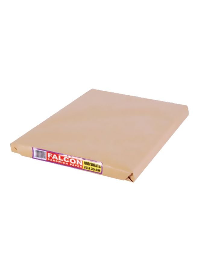 فالكون ورق لف للشطائر، 800 ورقة أبيض 34x24سم  - Image 3