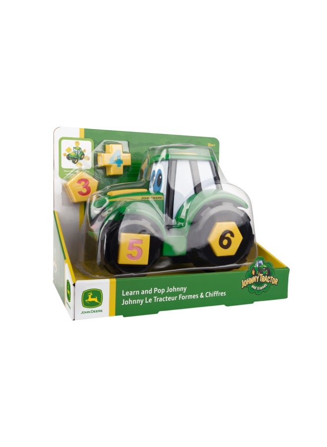 John Deere Learn And Pop Johnny Tractor Multicolour  - Image 2