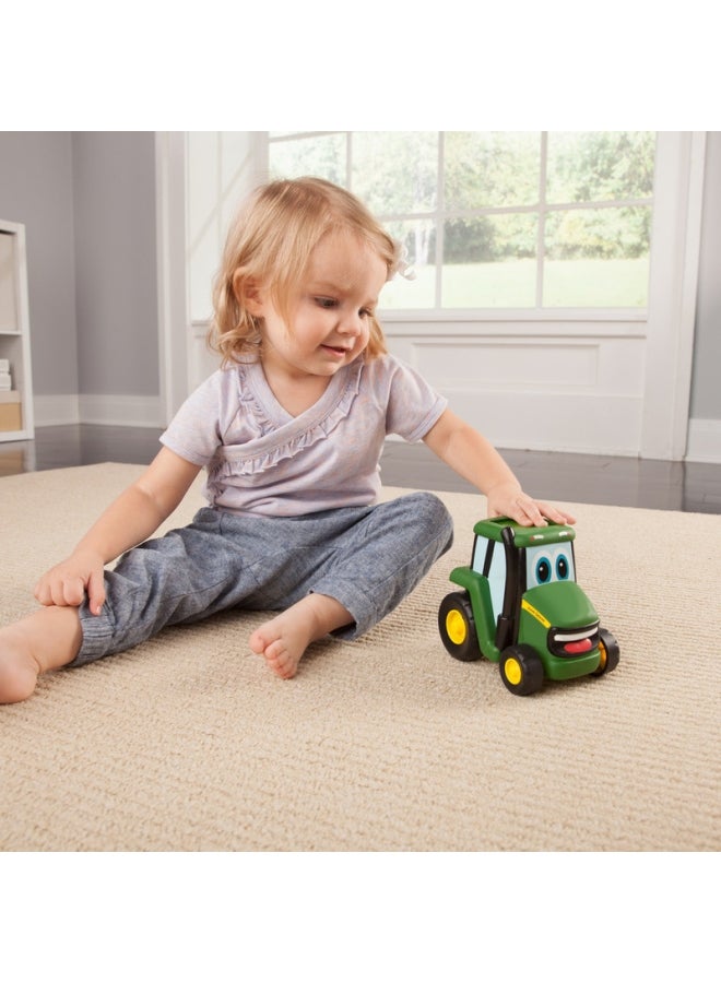 John Deere Johnny Push N Roll Tractor Multicolour  - Image 4