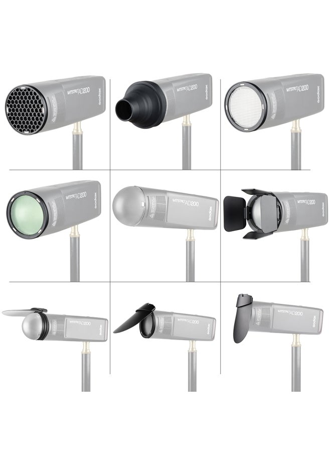 Godox AK-R1 Pocket Flash Light Accessories Kit Multicolour  - Image 4