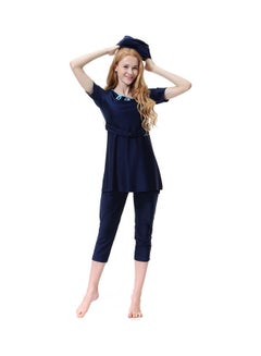 Generic Casual Comfortable Swimwear Burkinis Set Blue  - Image 1