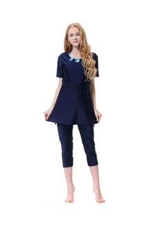 Generic Casual Comfortable Swimwear Burkinis Set Blue  - Image 3