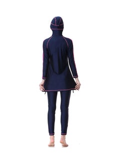 Generic Casual Comfortable Swimwear Burkinis Set Blue  - Image 4