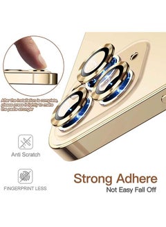 Theodor Tempered Glass Camera Screen Protector For iPhone 12 Pro Max Gold  - Image 2