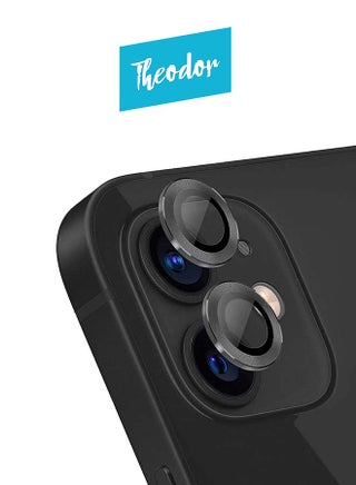 Tempered Glass Camera Screen Protector For iPhone 12 Black - v1621313797/N47442523A_1