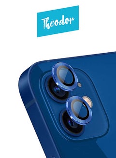 Tempered Glass Camera Screen Protector For iPhone 12 Pacific Blue