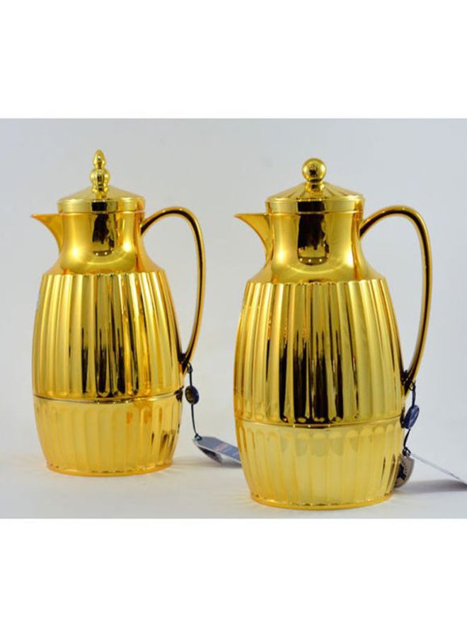 Homemaker 2-Piece Tea And Coffee Flask Set Gold  - Image 3
