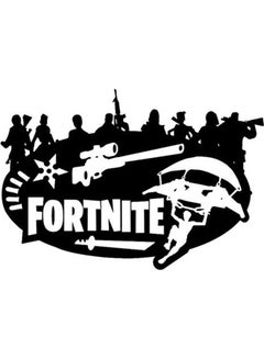 Fortnite Game Decor Wall Stickers Black