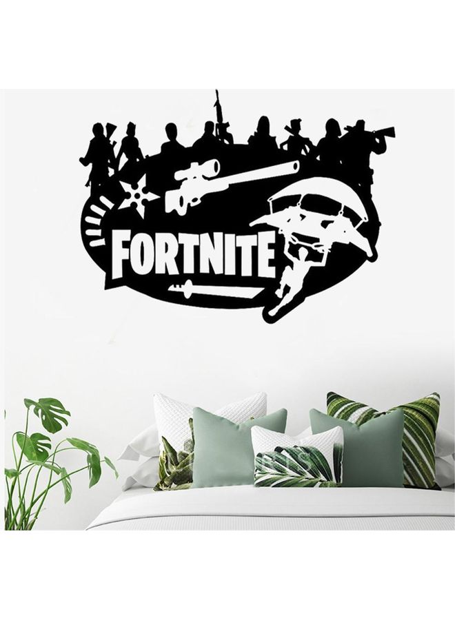 Generic - Fortnite Game Decor Wall Stickers Black - Image 1
