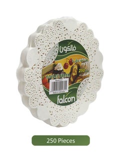Falcon 250-Piece Round Doyley Papers White 6.5inch  - Image 3