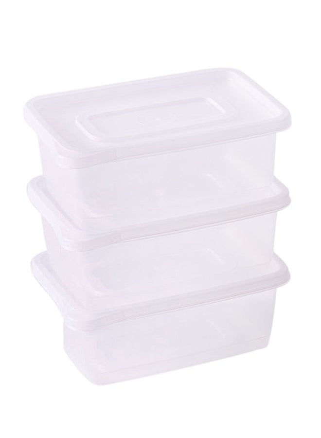 Home Box - 3-Piece Smart Container Set Clear 1000ml - Image 1