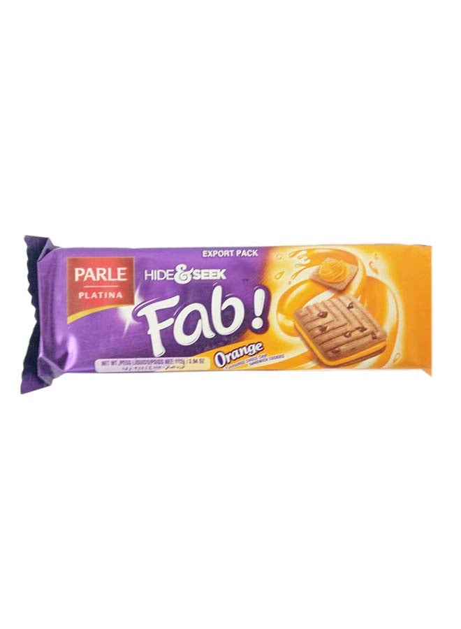 Parle Hide Seek Fab Orange Biscuit 100grams - Image 1