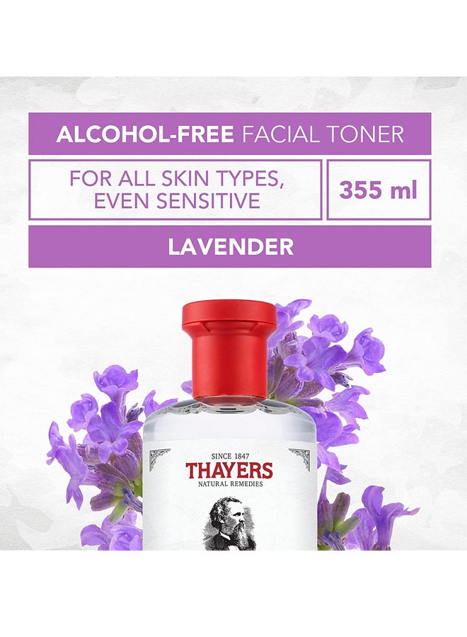 THAYERS Witch Hazel Toner With Aloe Vera Formula Alcoholfree Cucumber 12 Oz Pack Of 3 Clear 3x355ml - Image 4