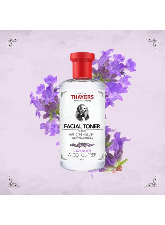 THAYERS Witch Hazel Toner With Aloe Vera Formula Alcoholfree Cucumber 12 Oz Pack Of 3 Clear 3x355ml - Image 5