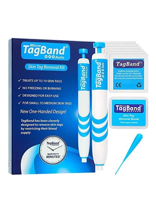TagBand - Auto Micro Skin Tag Remover Device Multicolour 6.34 x 4.13 x 0.94inch - Image 1