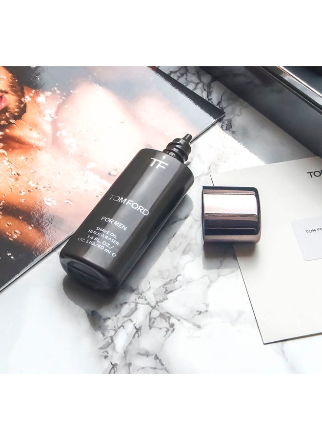 TOM FORD - Shave Oil Black 40ml - Image 1