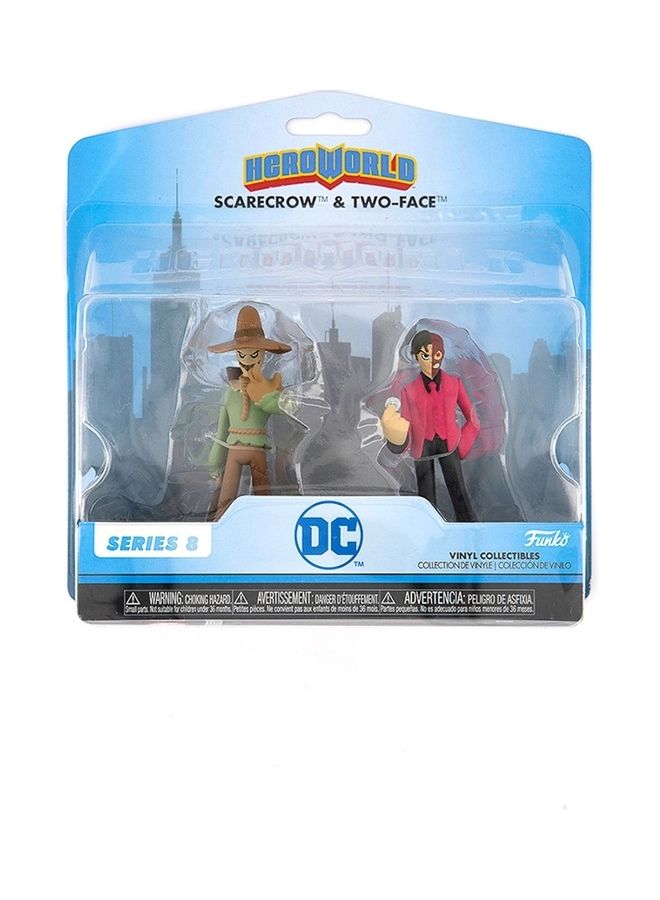 Funko DC Comics  Hero World Scarecrown And Two-Face  - Image 1