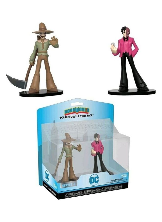 Funko DC Comics  Hero World Scarecrown And Two-Face  - Image 2