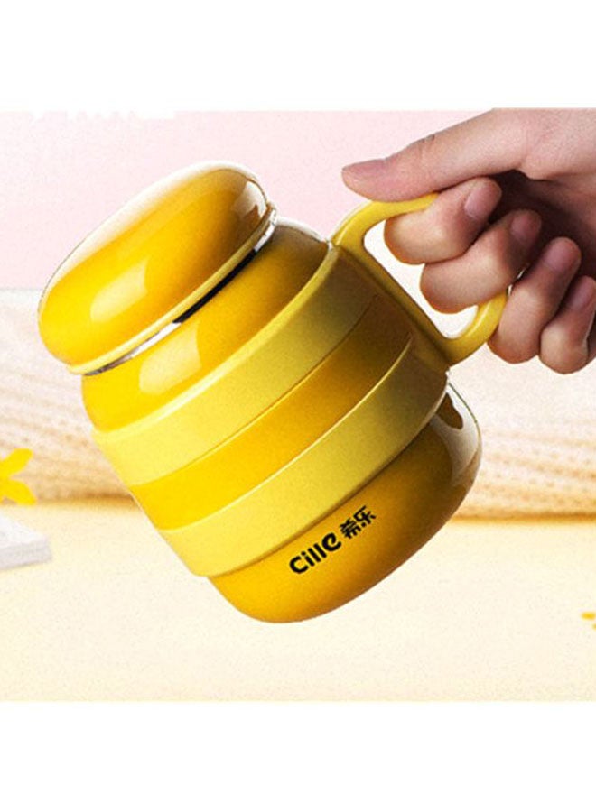 Beauenty Korean Version Cute Big Belly Cup Yellow - Image 2