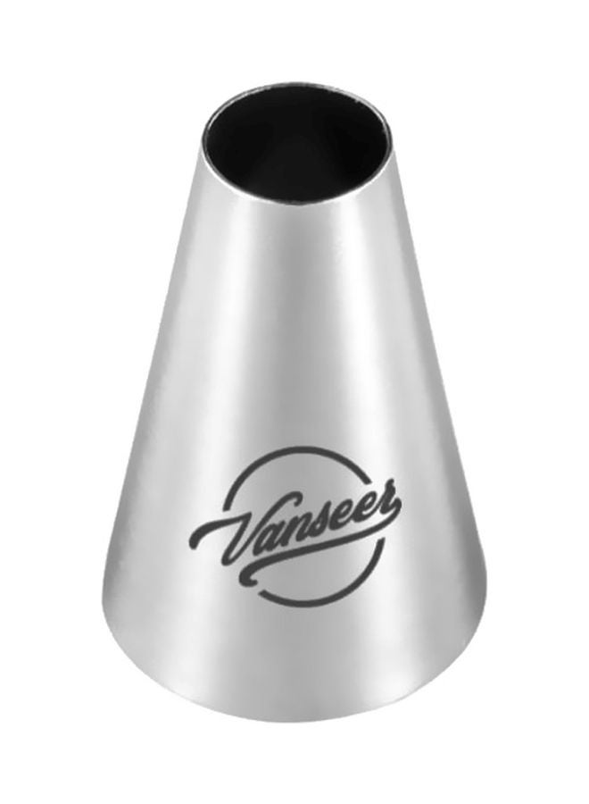 Beauenty Cake Decorating Piping Nozzle Silver 5cm - Image 1