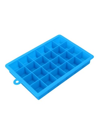 DIY Creative Square Shape Silicone Ice Cube Tray Blue 14.7x12.1x2.6cm - v1621320993/N20636936A_1