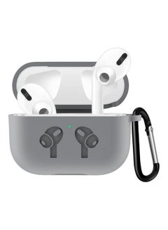 Generic Silicone Case Cover For Apple AirPods Pro 3 Grey 