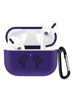 Silicone Case Cover For Apple AirPods Pro 3 Purple