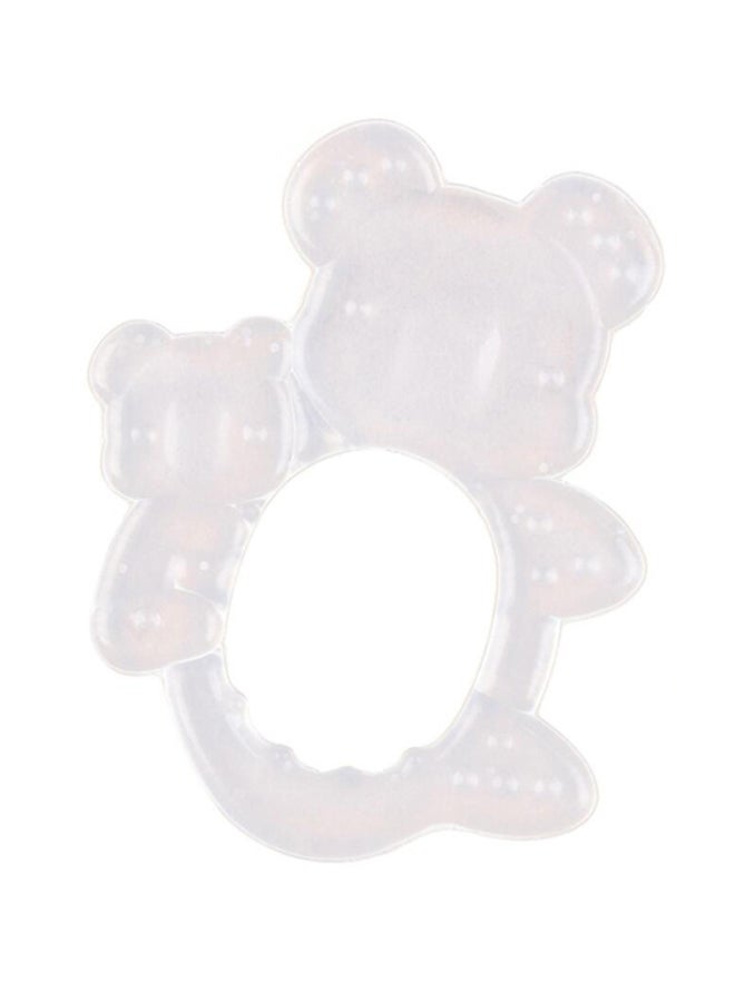 platube Bear Shape Silicone Baby Teether - Image 1