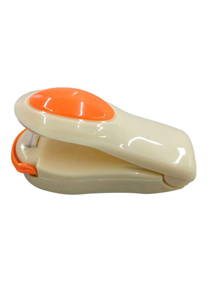 CYTHERIA Impulse Sealer Beige/Orage 10x3.5x4cm  - Image 1